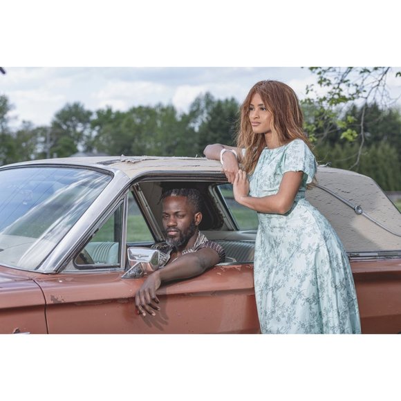 VINTAGE 1940'S-50'S COTTON VOILE NOVELTY PRINT DRESS - Picture 2 of 15